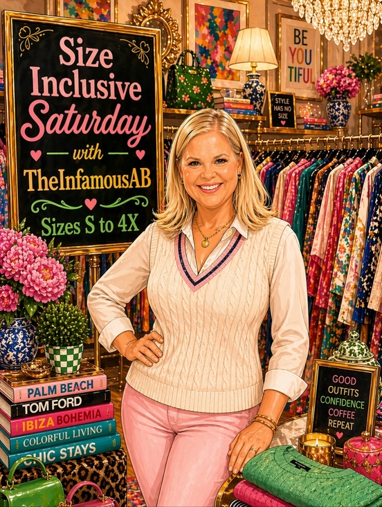 Anthropologie Other - @theInfamousAB is Live! Size Inclusive Saturday Show Notifications